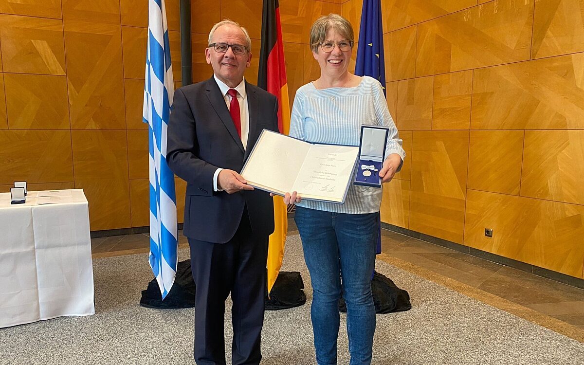 Lebensretterin ausgezeichnet Lebensretterin ausgezeichnet