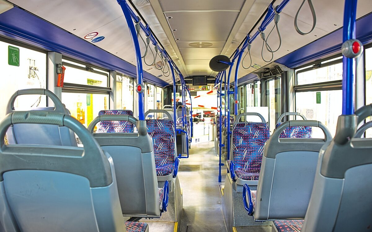 Linienbus von innen Linienbus von innen