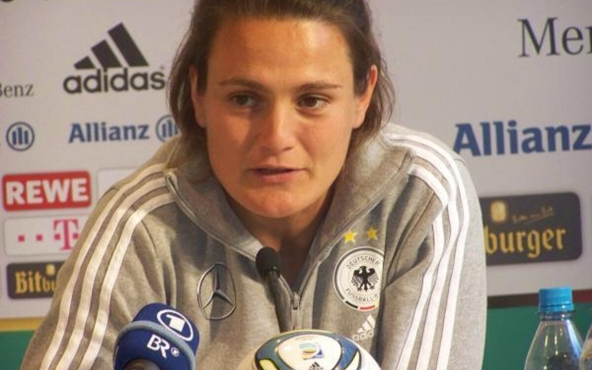 Ex-Fußball Nationaltorhüterin Nadine Angerer aus Lohr Ex-Fußball Nationaltorhüterin Nadine Angerer aus Lohr