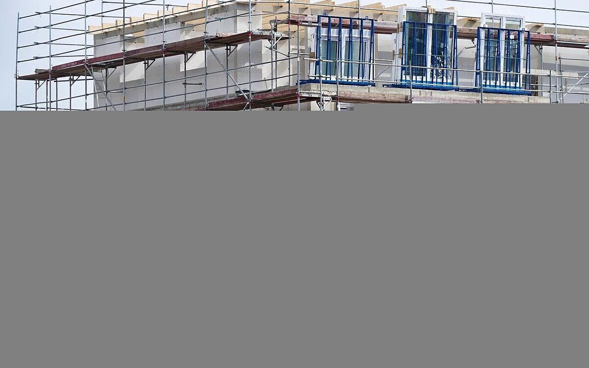 Neubau Wohnungen Rohbau Baustelle Neubau Wohnungen Rohbau Baustelle