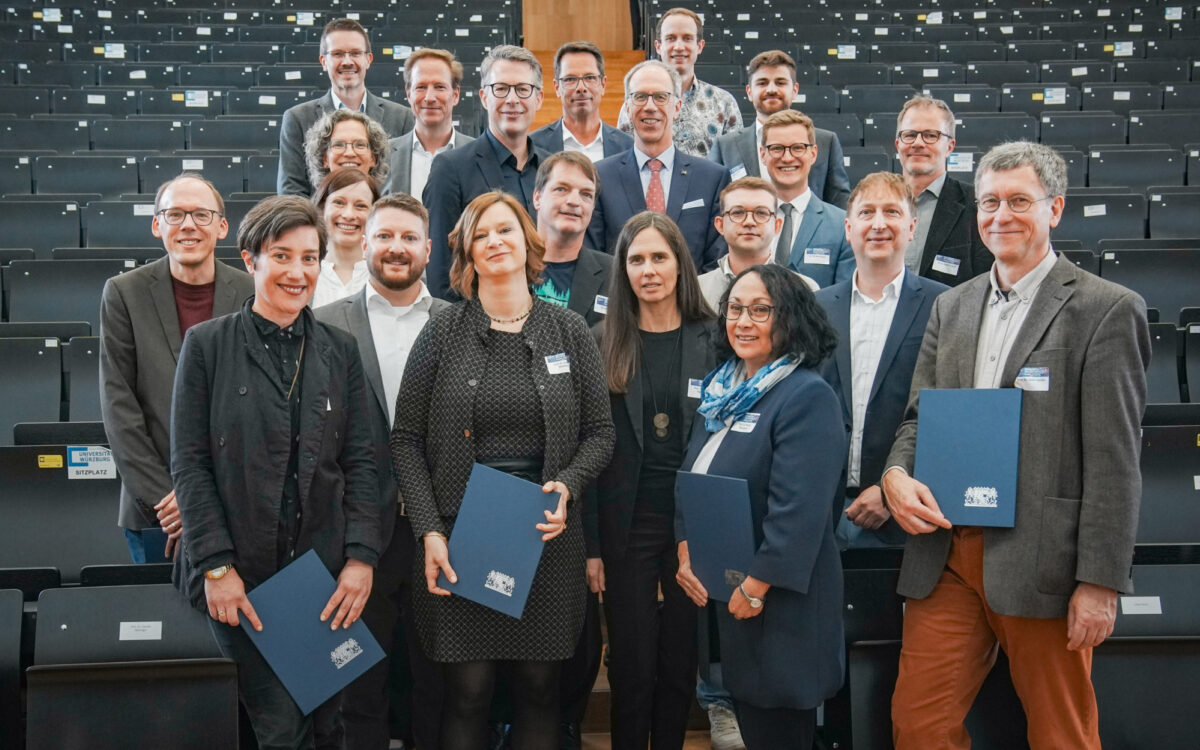 Preisverleihung "Preis für gute Lehre" an bayerische Dozenten durch Wissenschaftsministerium Preisverleihung "Preis für gute Lehre" an bayerische Dozenten durch Wissenschaftsministerium