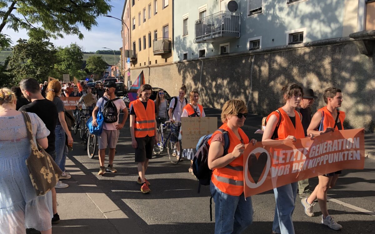 Protestmarsch Letzte Generation Protestmarsch Letzte Generation