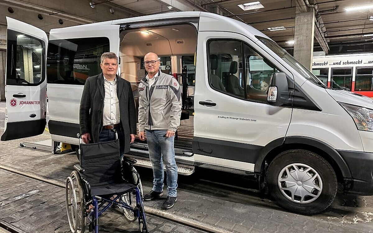 Rollstuhl Shuttle der WVV Rollstuhl Shuttle der WVV