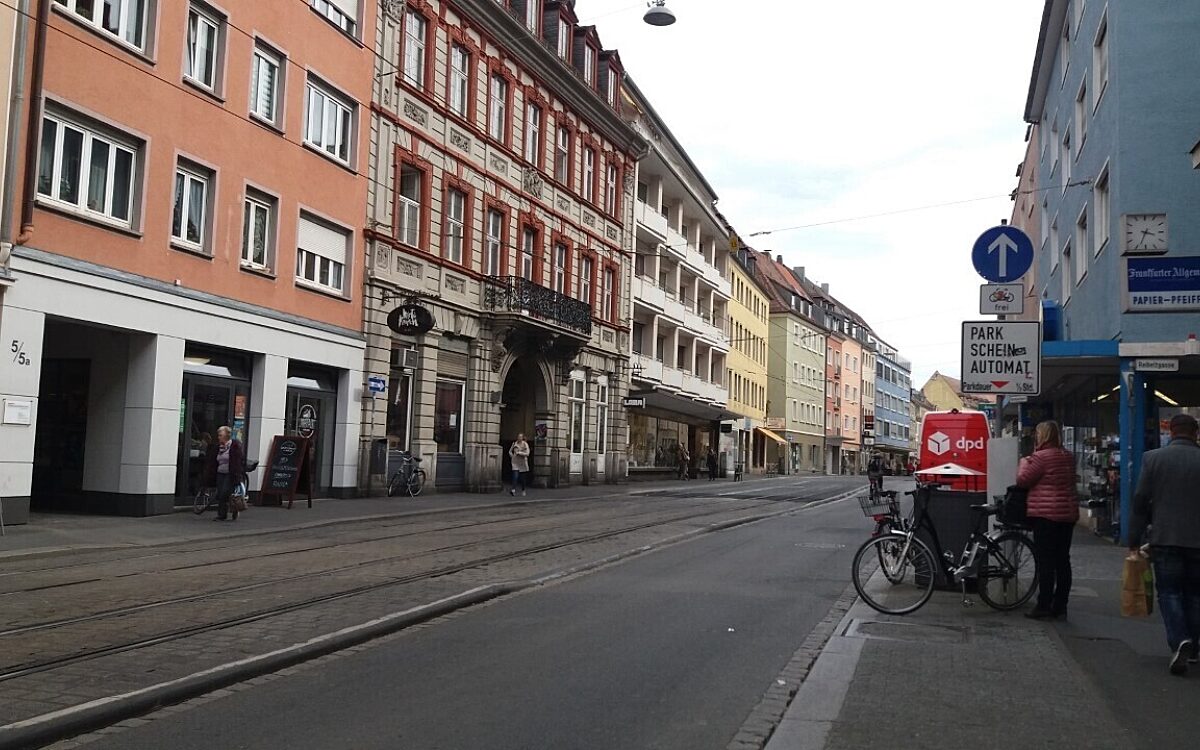 Sanderstrasse in Wuerzburg Foto Funkhaus Wuerzburg Sanderstrasse in Wuerzburg Foto Funkhaus Wuerzburg