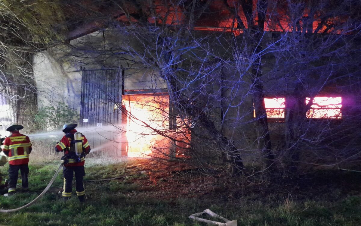 Scheunenbrand Scheunenbrand