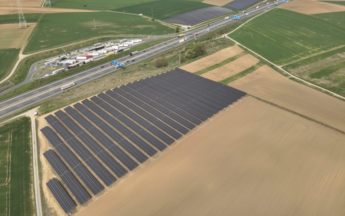 Solarpark Theilheim Luft Original Solarpark Theilheim Luft Original