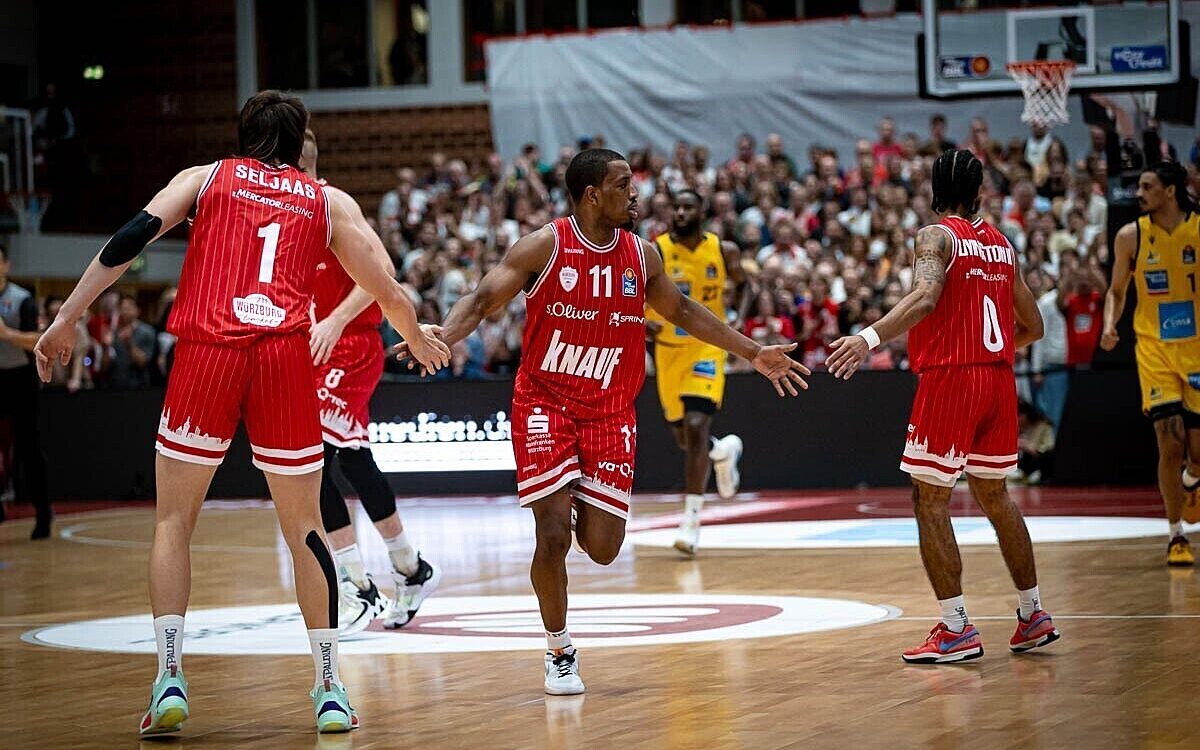 Spieler der Wuerzburg Baskets Saison 2023 2024 Spieler der Wuerzburg Baskets Saison 2023 2024