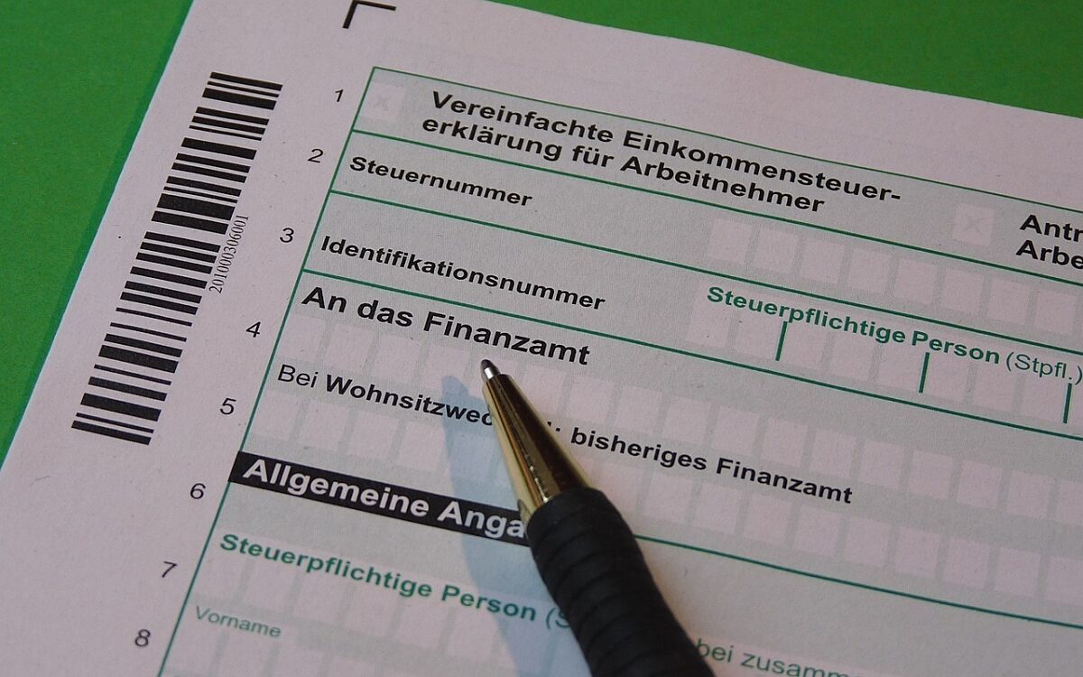 Steuererklärung Finanzamt Steuererklärung Finanzamt