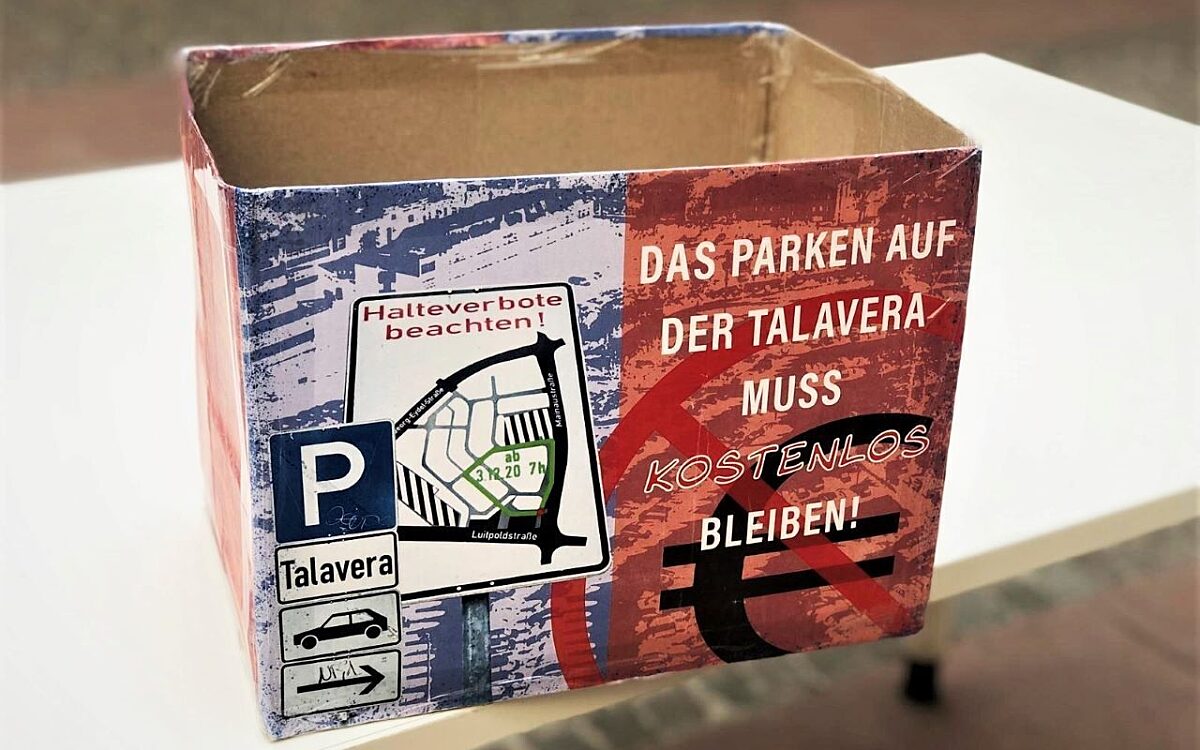 Stimmabgabebox zum Bürgerbegehren Talavera Stimmabgabebox zum Bürgerbegehren Talavera