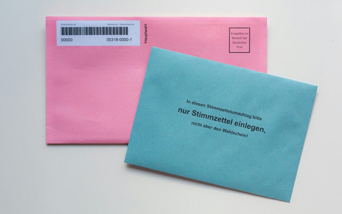 Stimmzettel Wahl Wahlschein