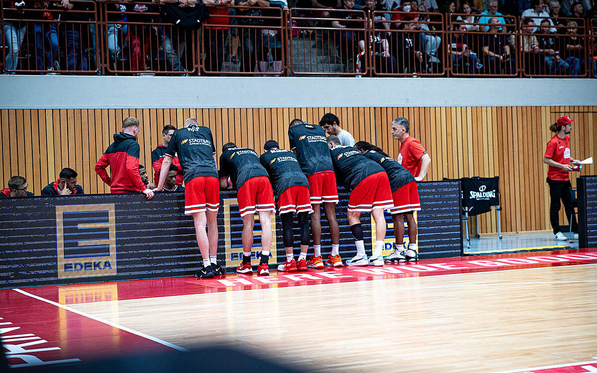 Teambesprechung Wuerzburg Baskets Teambesprechung Wuerzburg Baskets