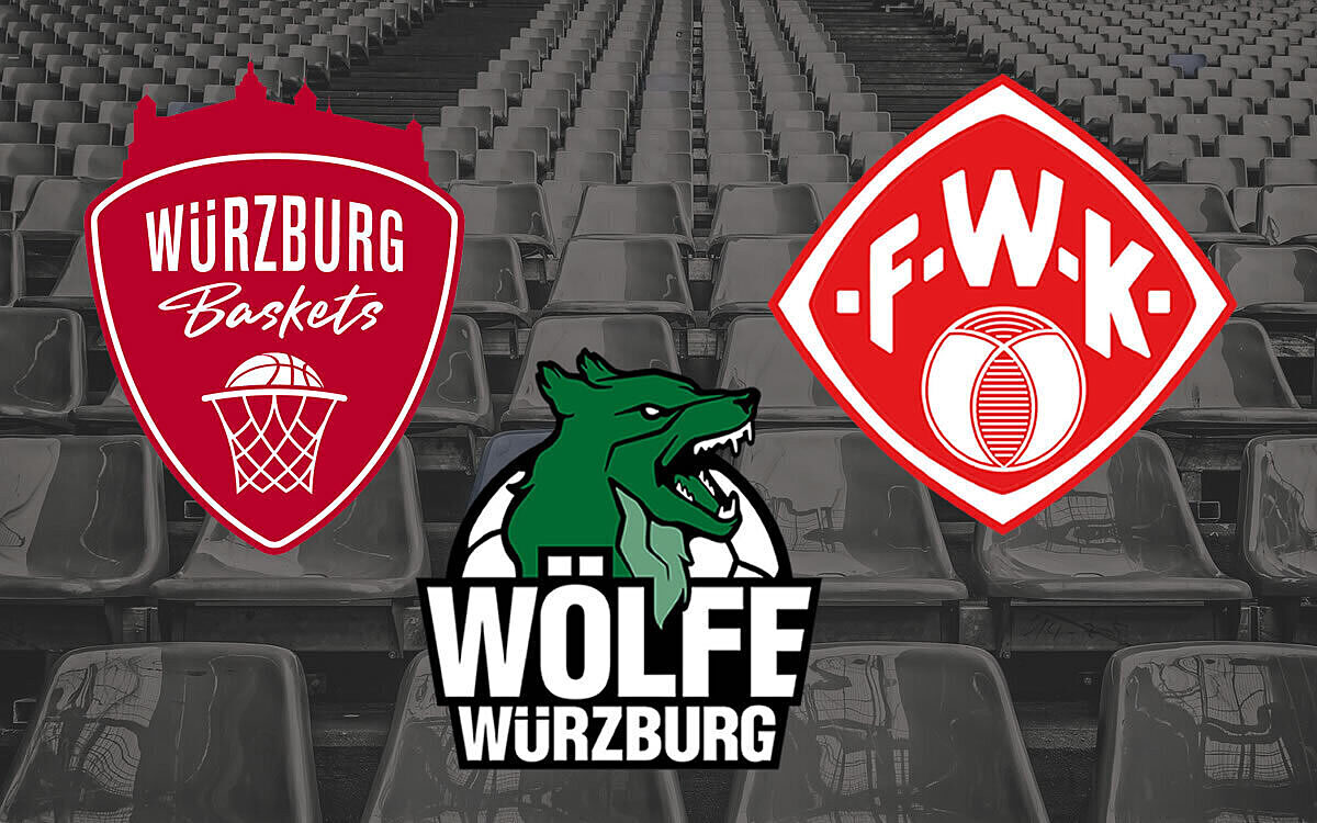 Teaser 1 Sport Baskets Rimparer Woelfe Wuerzburger Kickers Collage Teaser 1 Sport Baskets Rimparer Woelfe Wuerzburger Kickers Collage