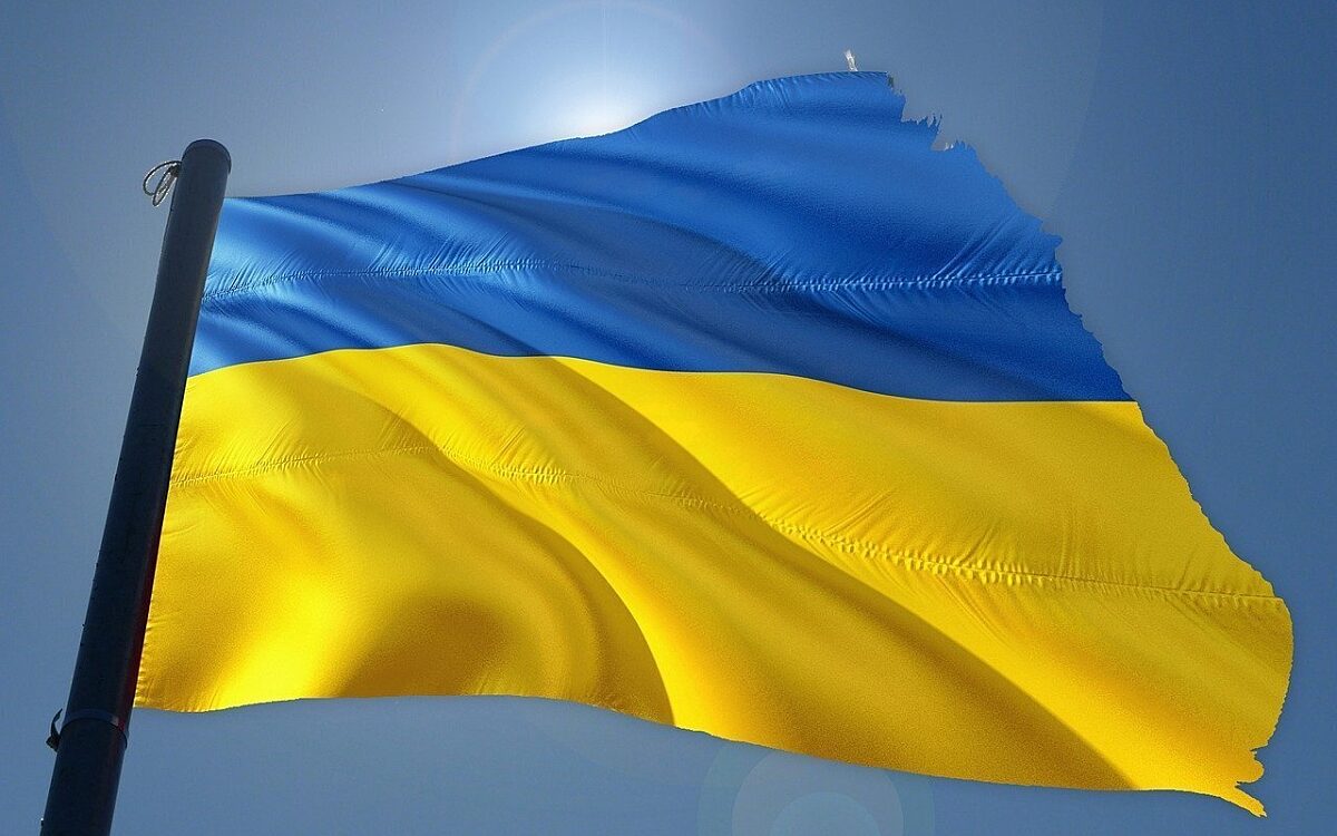 Ukraine Flagge Ukraine Flagge