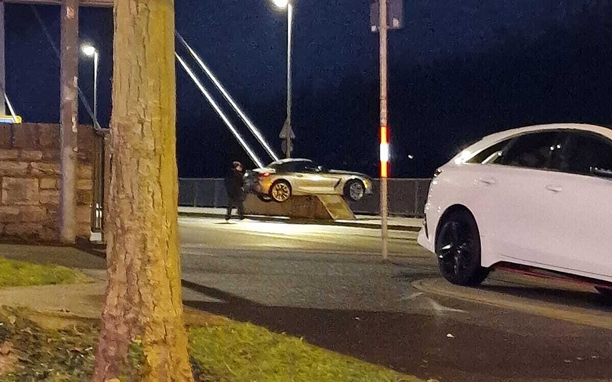 Unfall Bruecke der Deutschen Einheit1 Unfall Bruecke der Deutschen Einheit1