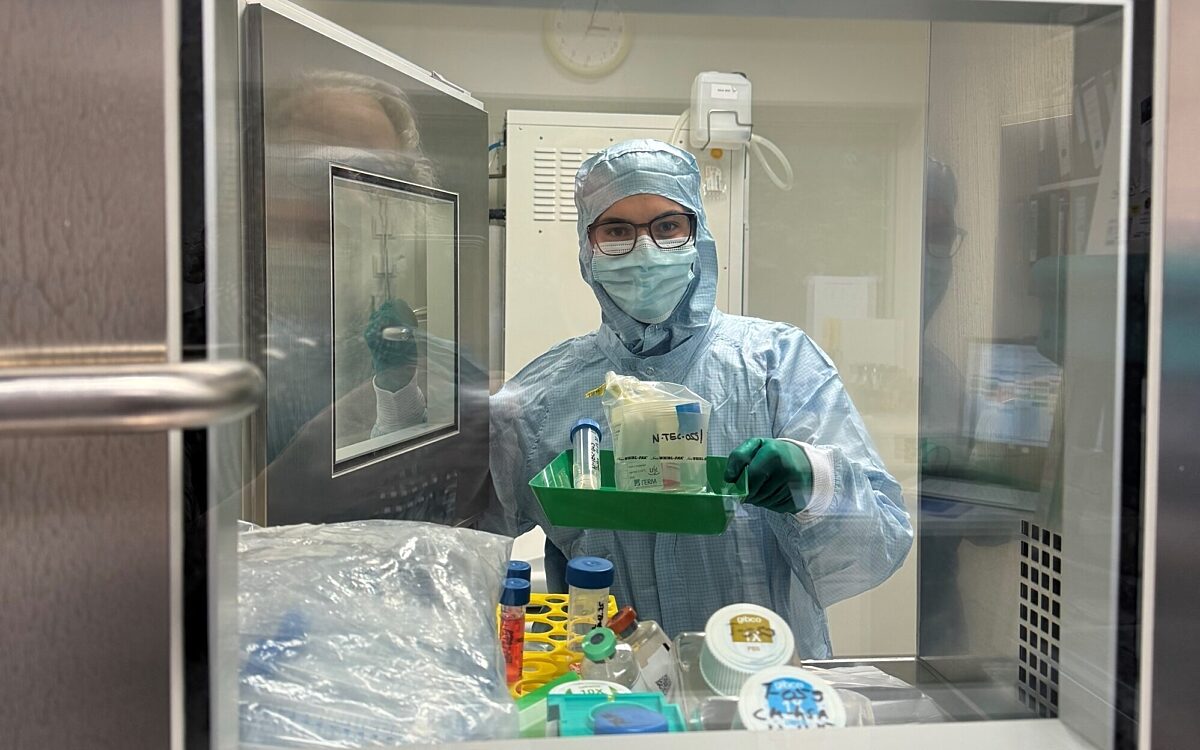 Uniklinikum Wuerzburg transplantiert gezuechteten Knorpel aus der Nase ins Knie