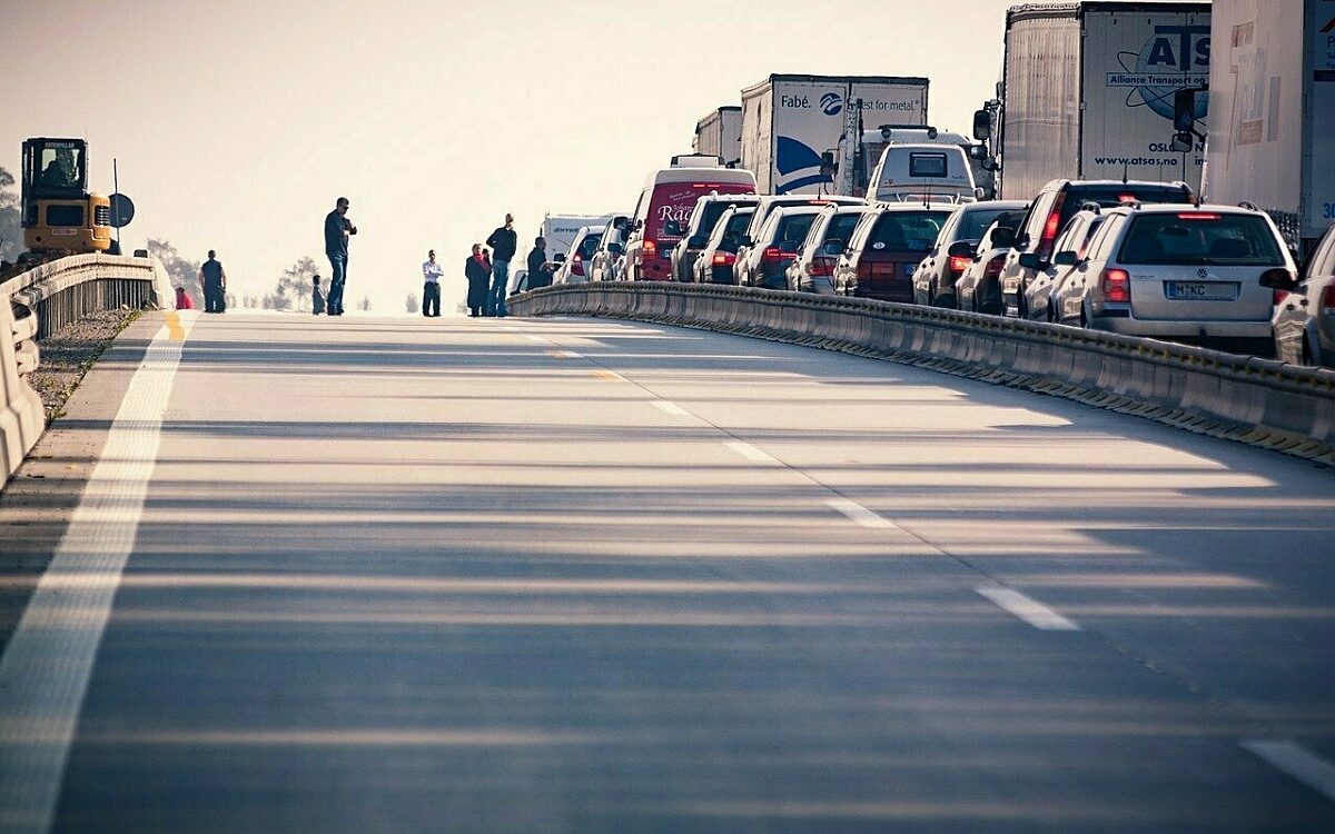 Vollsperrung Autobahn Vollsperrung Autobahn