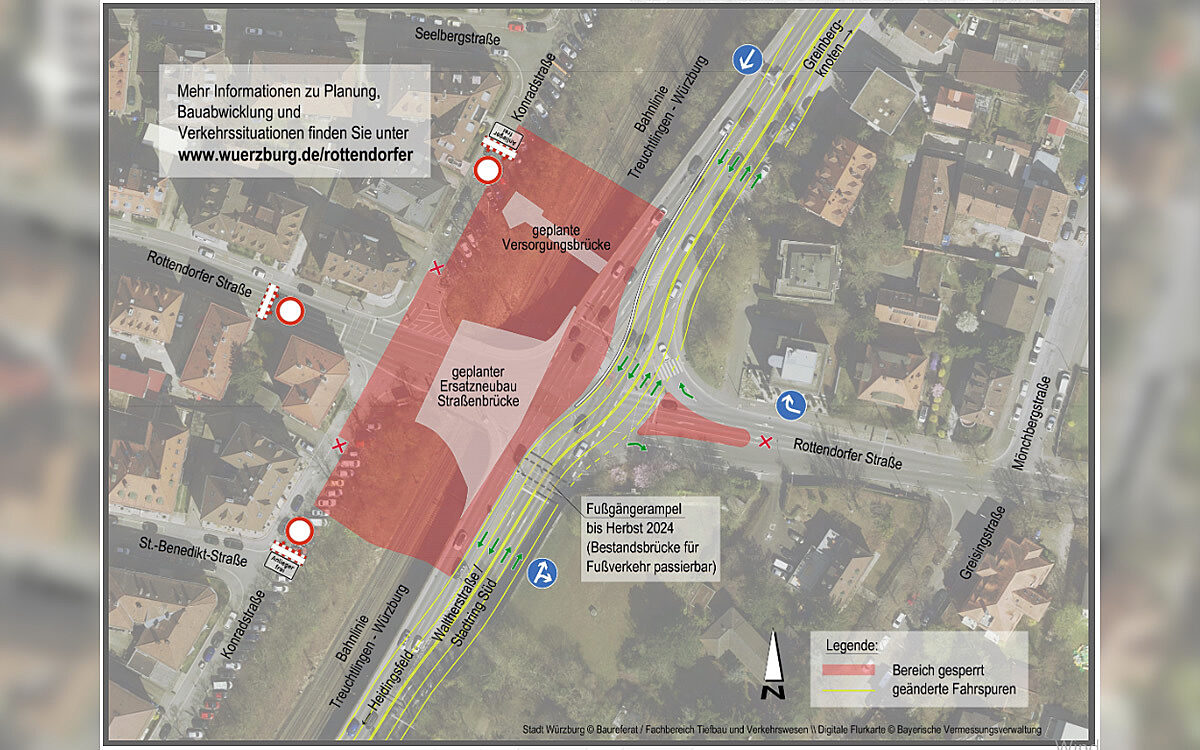 Baustelle rottendorfer strasse Baustelle rottendorfer strasse