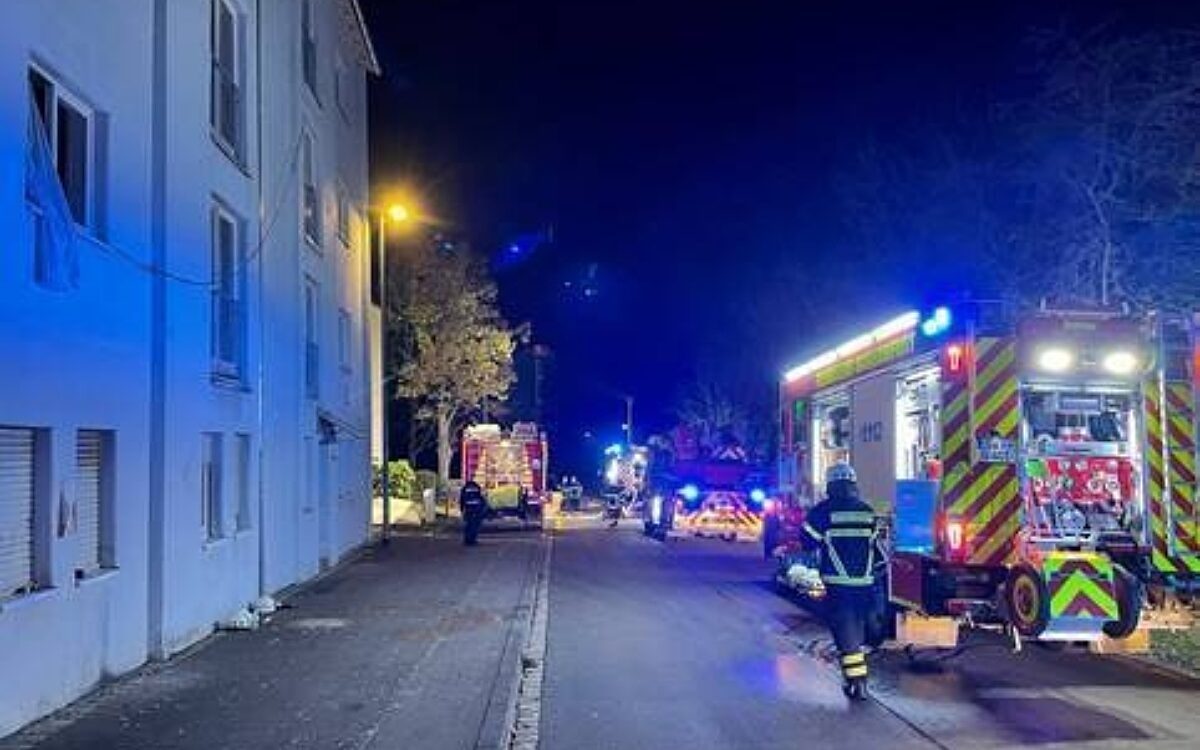 Brand im Schweinfurt Brand im Schweinfurt