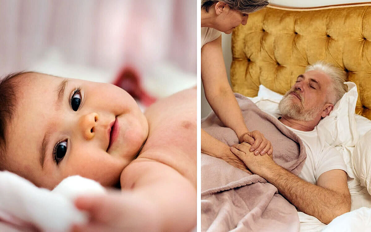 Collage geburten sterberaten Collage geburten sterberaten