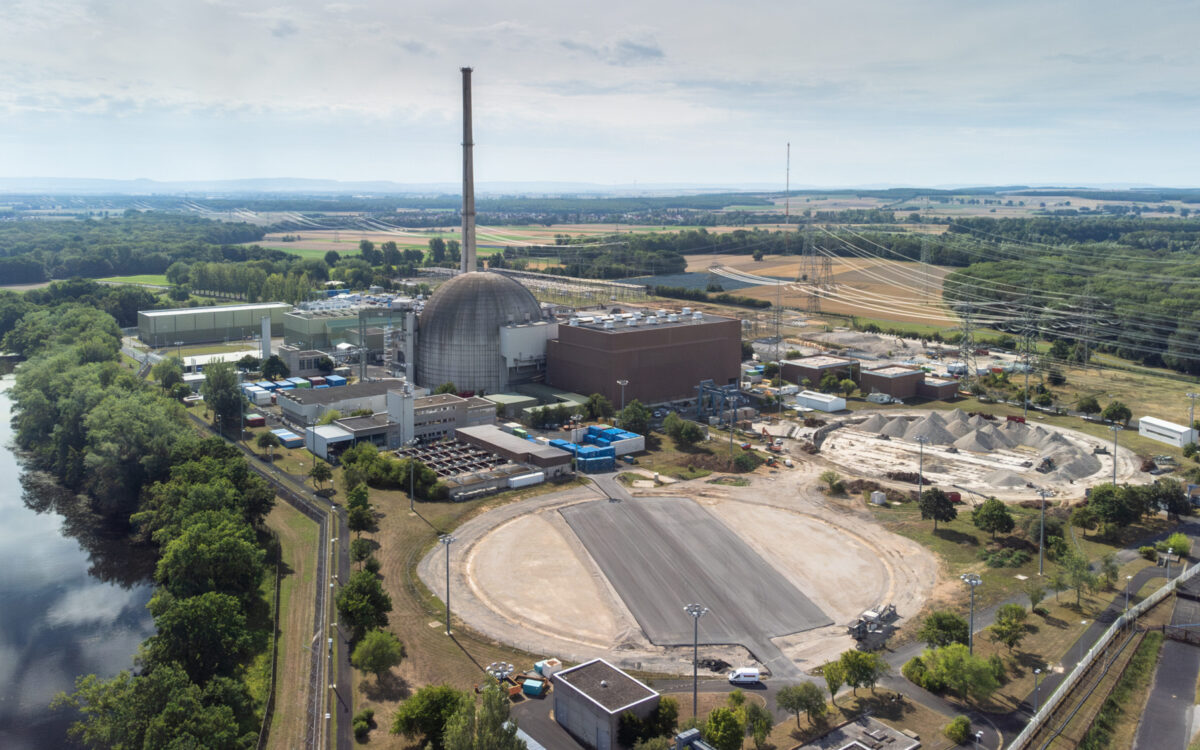 Das kkw grafenrheinfeld drohnenaufnahme Preussen Elektra Gmb H Johannes Kiefer