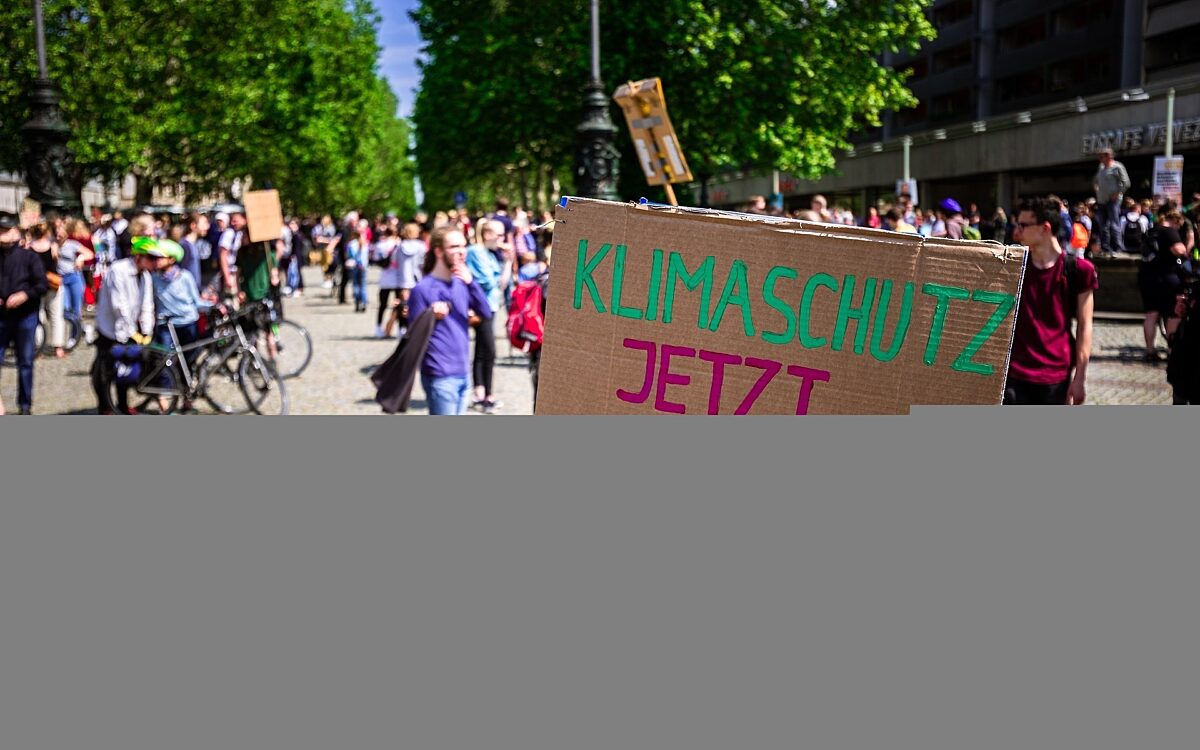 Demonstration Klimaschutz Demonstration Klimaschutz