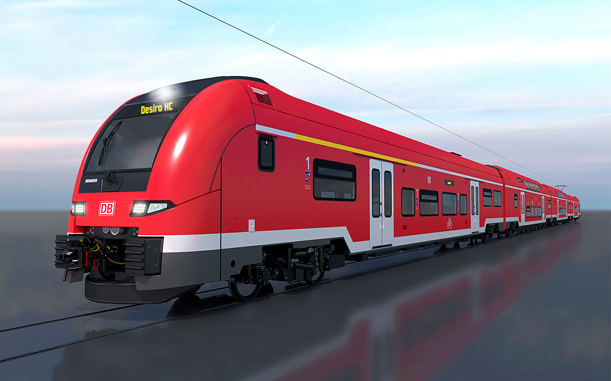Der neue Prototyp Regio der deutschen Bahn Der neue Prototyp Regio der deutschen Bahn