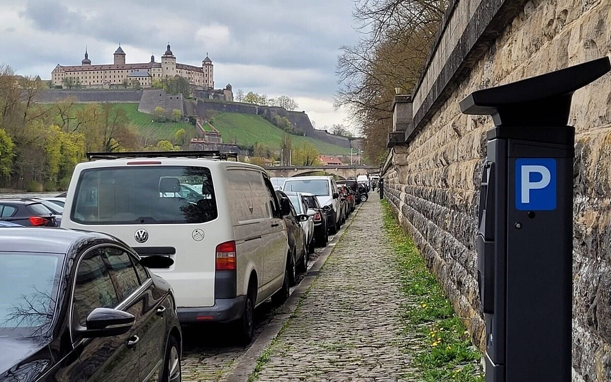 Ein neuer Parkautomat am Ludwigkai Ein neuer Parkautomat am Ludwigkai