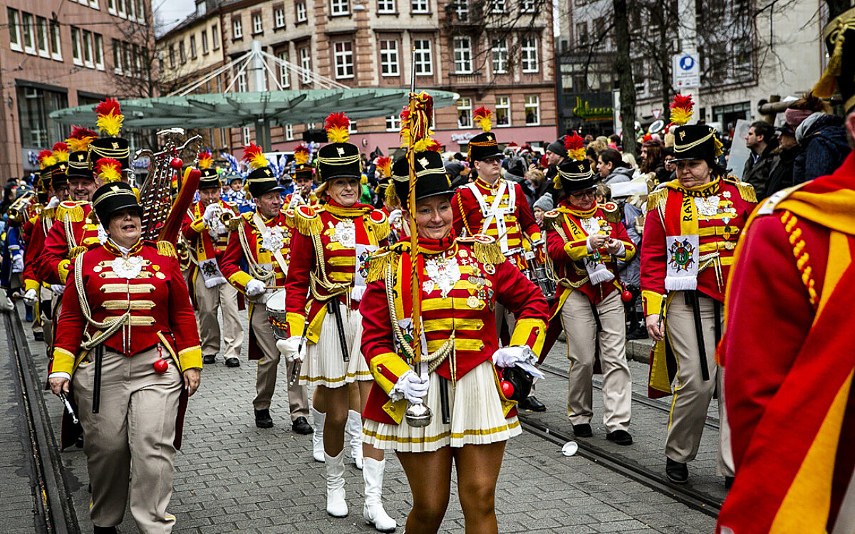 Impression des Würzburger Faschingsumzugs Impression des Würzburger Faschingsumzugs