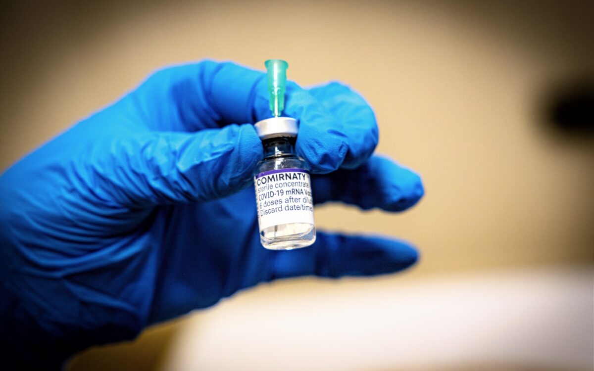 Eine Impfdose von Biontech Eine Impfdose von Biontech