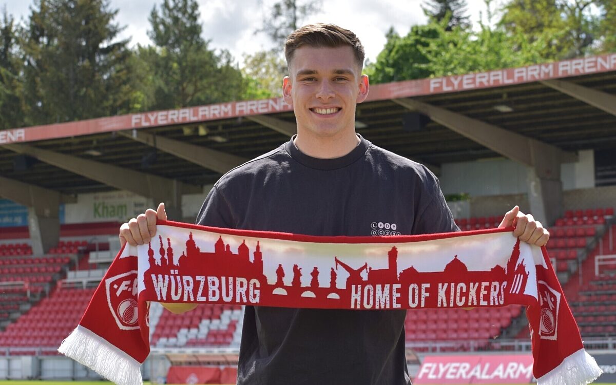 Der Kickers Neuzugang Marius Wegmann zur Saison 22 / 23 Der Kickers Neuzugang Marius Wegmann zur Saison 22 / 23