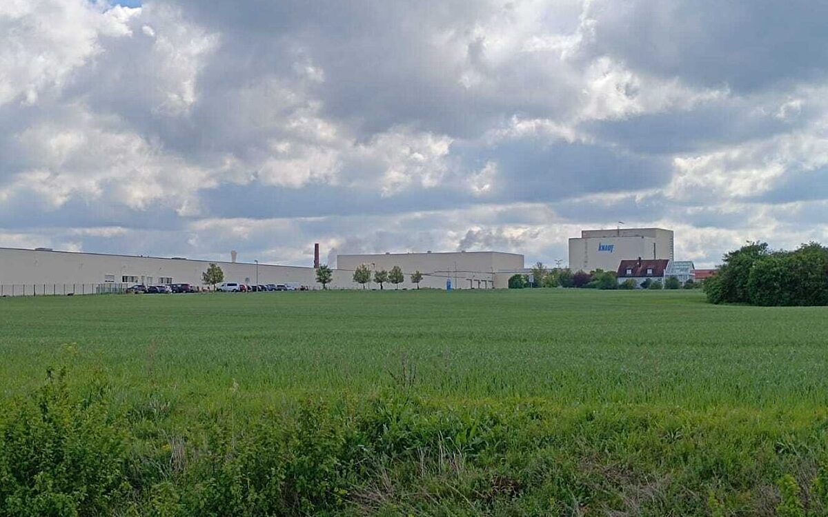 Das Werk von Knauf in Iphofen Das Werk von Knauf in Iphofen