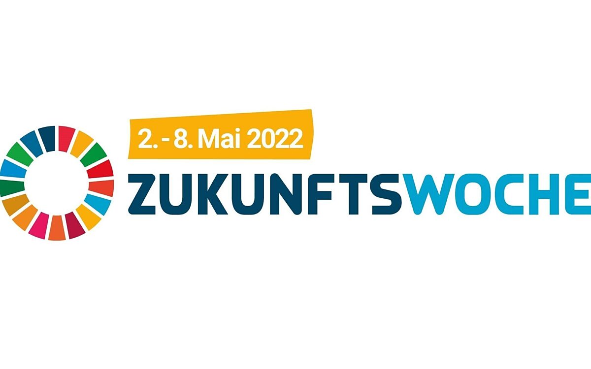Das Logo der Zukunftswoche Mainfranken Das Logo der Zukunftswoche Mainfranken