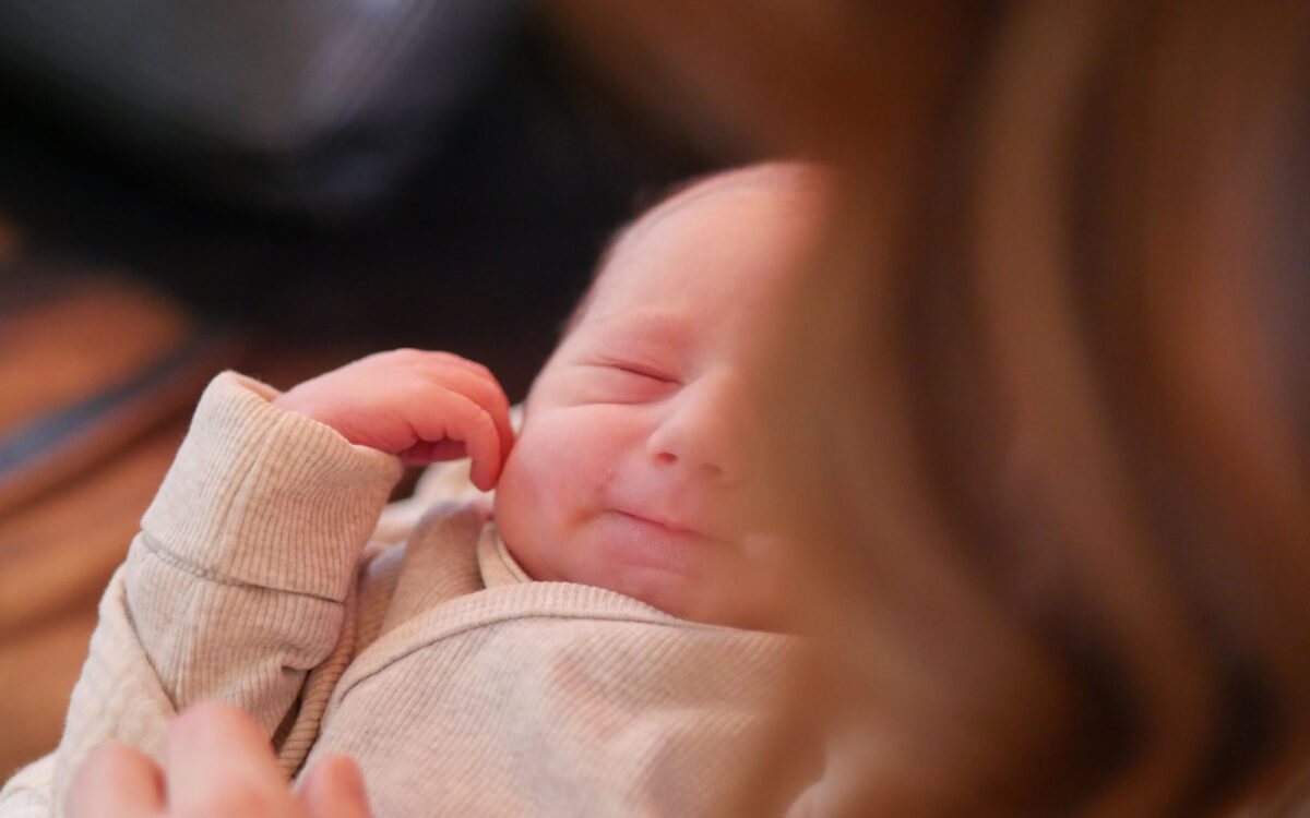 Der kleine Noah war das erste Baby in der Region und wurde am Missio in Würzburg geboren