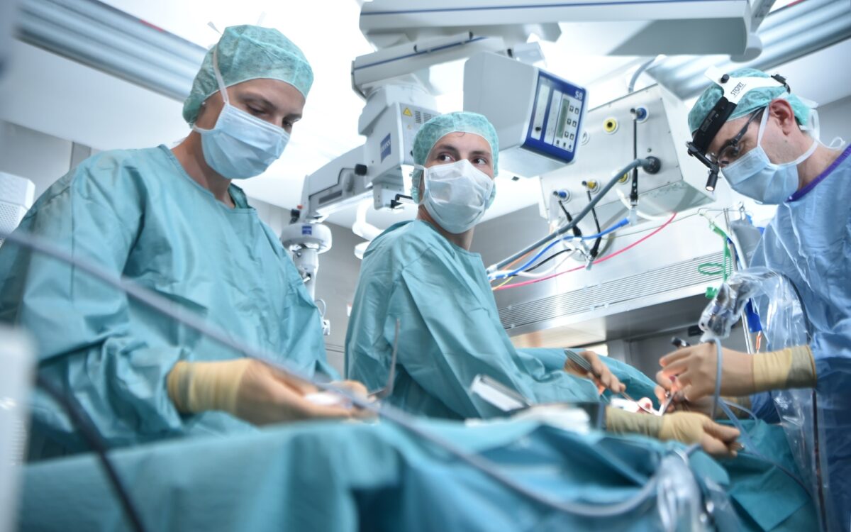Eine Operation in der Uniklinik Würzburg Eine Operation in der Uniklinik Würzburg