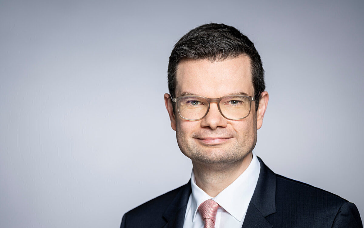 Der Bundesjustizminister Marco Buschmann Der Bundesjustizminister Marco Buschmann