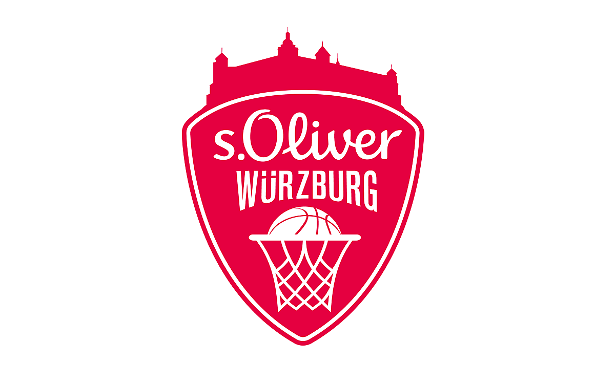 Das Logo von s.Oliver Würzburg der Basketballmannschaft aus Würzburg Das Logo von s.Oliver Würzburg der Basketballmannschaft aus Würzburg