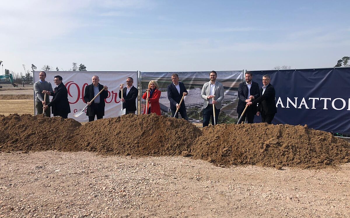 Spatenstich soliver logistik Spatenstich soliver logistik