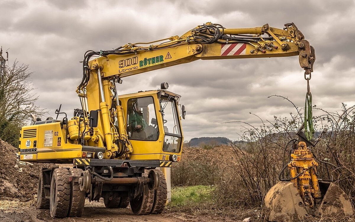 Symbobild bagger Symbobild bagger