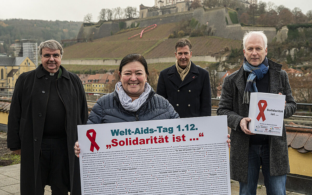 Welt Aids Tag in Würzburg Welt Aids Tag in Würzburg
