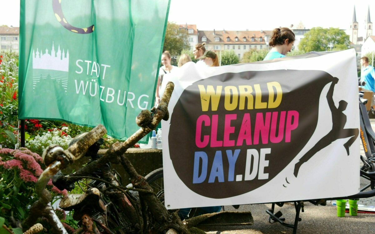 World Cleanup Day in der Stadt Würzburg World Cleanup Day in der Stadt Würzburg