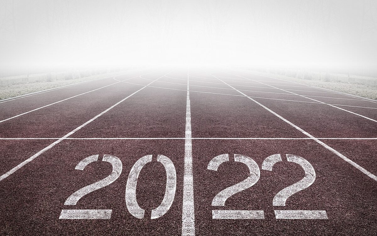Jahr 2022 Zielgerade Jahr 2022 Zielgerade